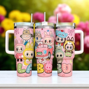 Limited Edition Monster Doll Tumbler 40oz, Monster DollInspired, Perfect for Friend Gift Idea, Trending Tumbler 2025