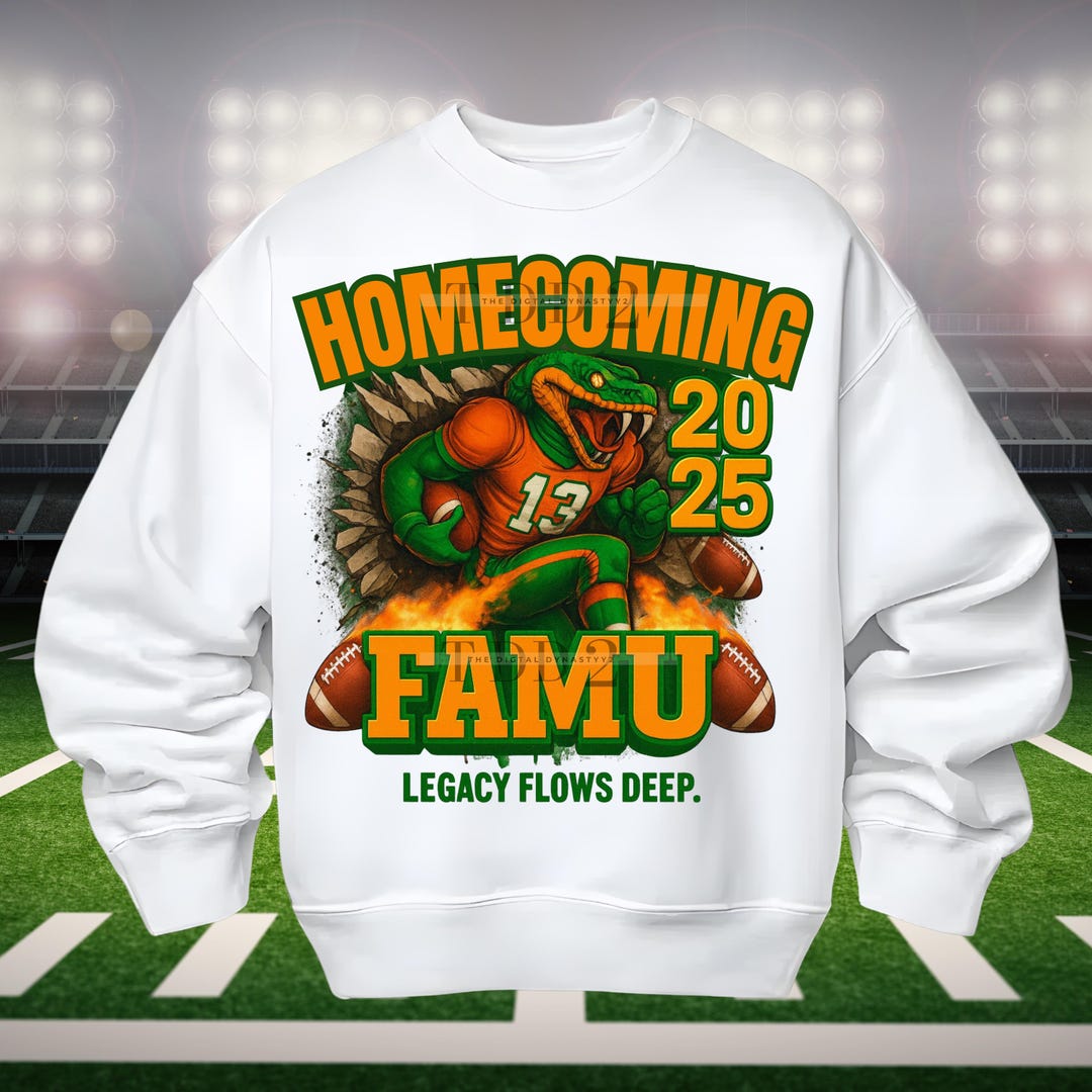 FAMU Homecoming 2025 PNG: Rattler Football Design (sublimation File) - Etsy