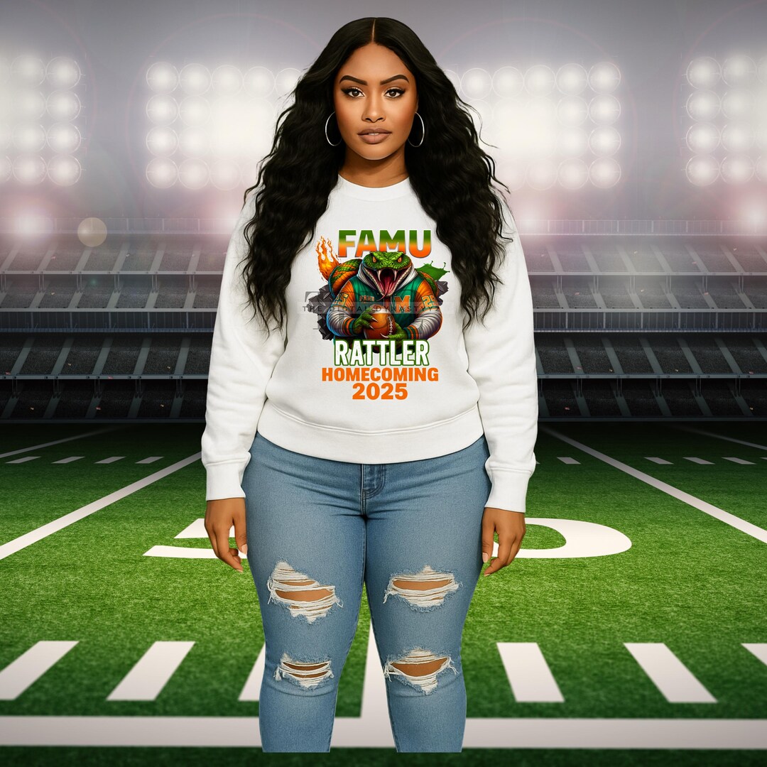 FAMU Rattler Mascot PNG: Homecoming 2025, HBCU Fan Art (digital ...