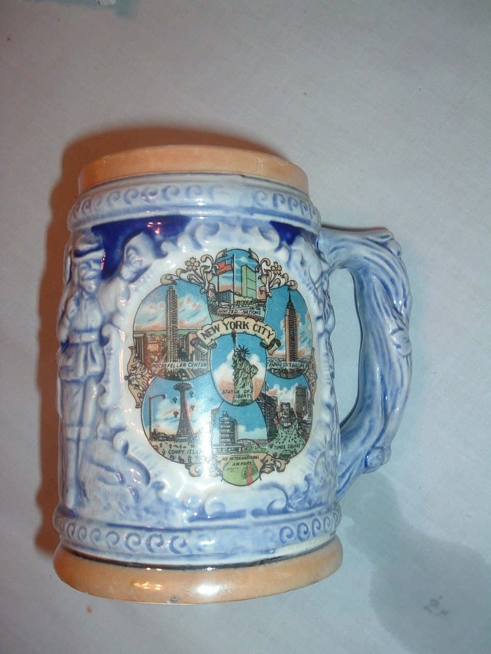 NEW YORK CITY Beer Stien/Mug Etsy