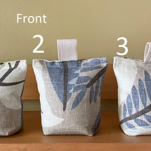 Door stopper -fabric door stopper - decorative door stopper-filled door stopper- indoor door stopper - door wedge -door stoppers- Fresh leaf