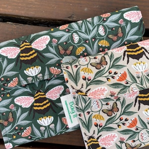 Sanitary pad holder - Privacy pouch  - Sanitary pouch - Tampons holder - Pantiliners case - Discrete pouch- phone/ear pods pouch -Bee-utiful
