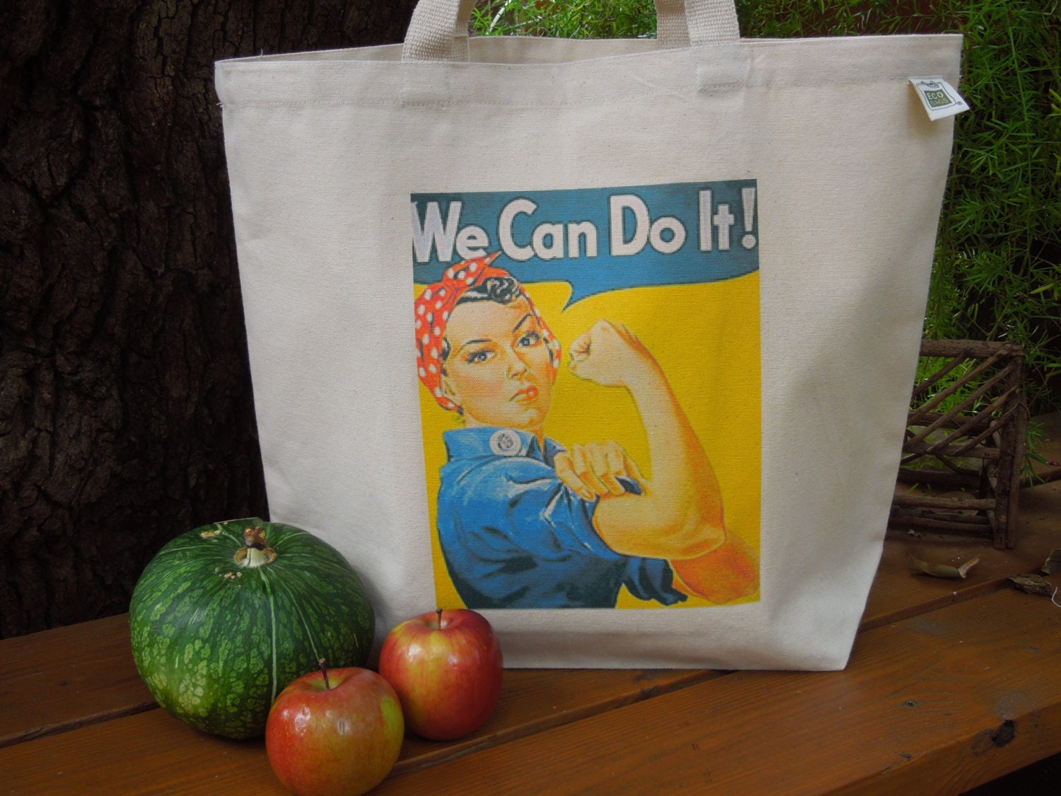 Canvas Lunch Bag Recycled Cotton Lunch Bag Small Project Etsy UK