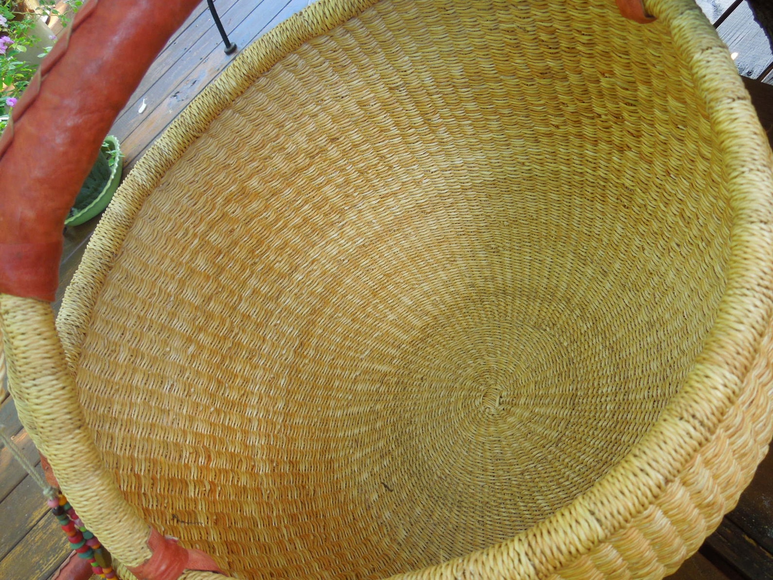 African basket Large market basket Bolga basket farmers Etsy