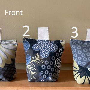 Door stopper - fabric door stopper - decorative door stopper - filled door stopper - indoor door stopper - door wedge - door stop - Indigo