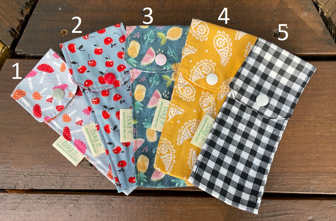 Reusable Cutlery and Carrying Pouch Picnic Cutlery Case Flatware Pouch