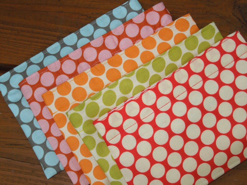 Three Reusable Snack Bags You Choose the Fabric Etsy