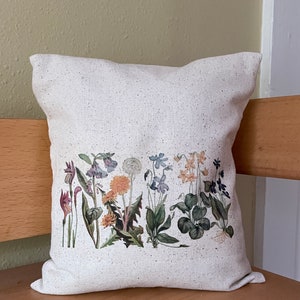 Door stopper - fabric door stopper - decorative door stopper - unfilled door stopper - indoor door stopper -  Lots of flowers