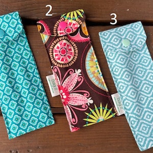 Travel carrying pouch and bamboo cutlery - Picnic cutlery case - Fabric cutlery pouch - Bamboo cutlery - Plastic free - Cutlery pouch