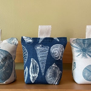 Door stopper - fabric door stopper - decorative door stopper - filled door stopper - indoor/outdoor door stoppers - door wedge - Blues