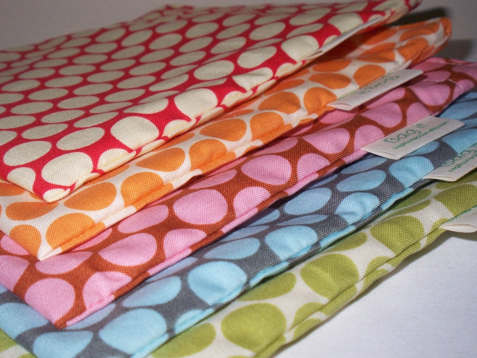 Three Reusable Sandwich Bags Reusable Sandwich Bags Zero Etsy