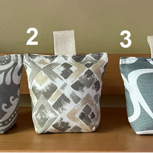 LAST ONES - Door stopper - fabric door stopper - decorative door stopper - filled door stopper - indoor door stopper -  door wedge - Grays