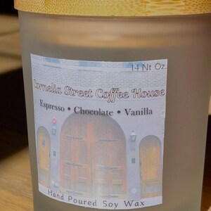 Cornelia Street Coffee House Candle Soy Wax Holiday Christmas Gift Swiftie Handpoured Vegan Scented