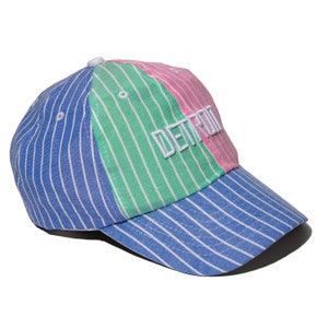 Detroit pinstripe baseball cap