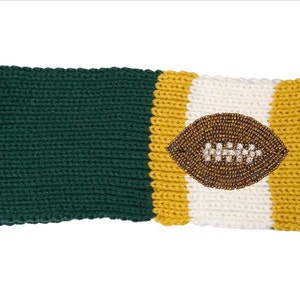 Green Bay Packers inpsired football ear warmer headband