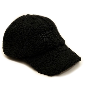 Detroit black teddy baseball cap