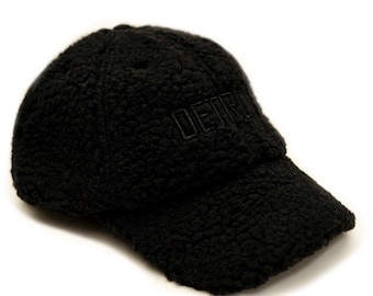 Detroit black borg baseball cap
