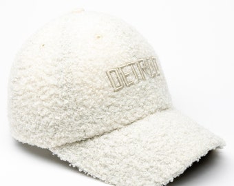 Detroit ivory borg baseball cap