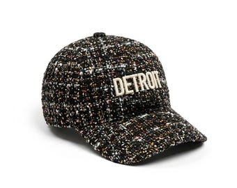 Baseballkappe aus Detroit-Tweed