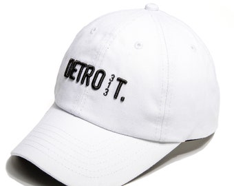 Detroit 313 white baseball cap