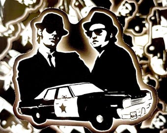 3-Inch Blues Brothers Vinyl Sticker