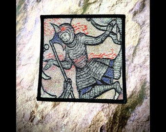 3”x3” Medieval Iron-On Patch
