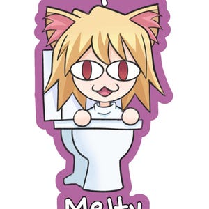 Hop on Melty Sticker
