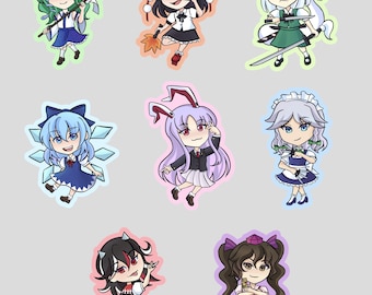 Touhou Chibi Keychains - MCs & Playable Characters