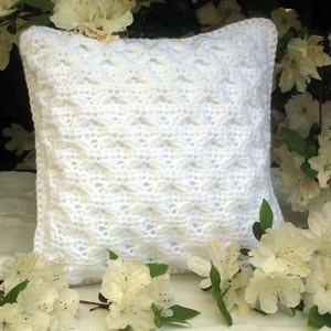 CROCHET PATTERN, Ring Pillow Cover, Classic Elegance image 4