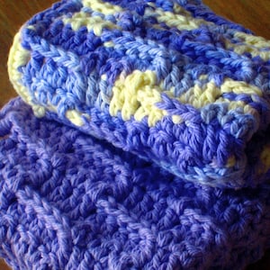 PDF CROCHET PATTERN, Floating Steps Textured Dishcloth, Washcloth, Face Towel, Cleaning Rag, Wash Cloth, Dish Cloth, Instant Download