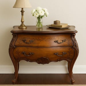 French Louis XV Style Bombe Chest by Pulaski