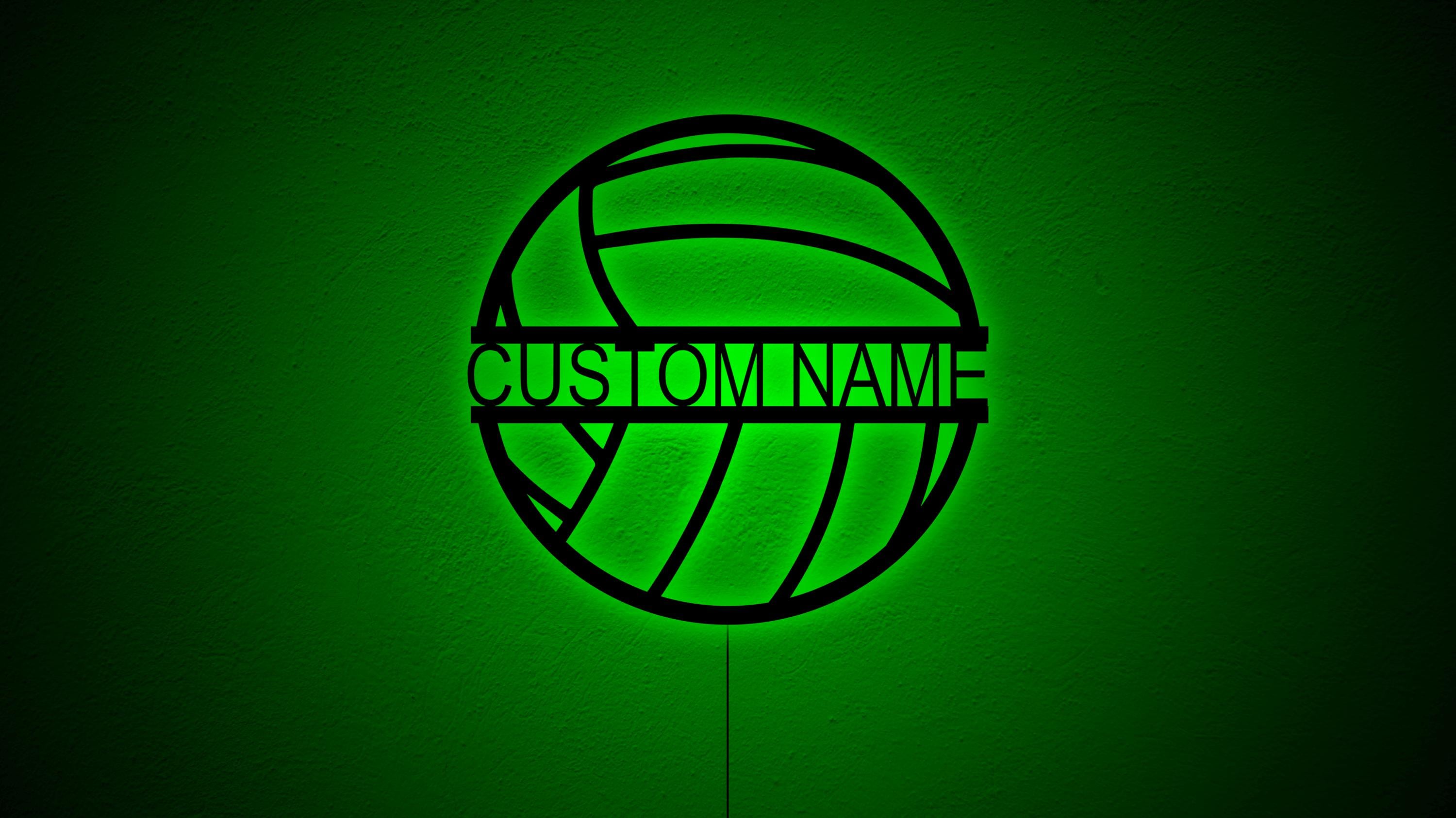 Insegna Al Neon Personalizzabile Con Nome Giocatore - Led Da Parete Con 7 Colori Cambianti - Decorazione Murale Per Sala Giochi, Camera Ragazzi, Regalo Natale - 5
