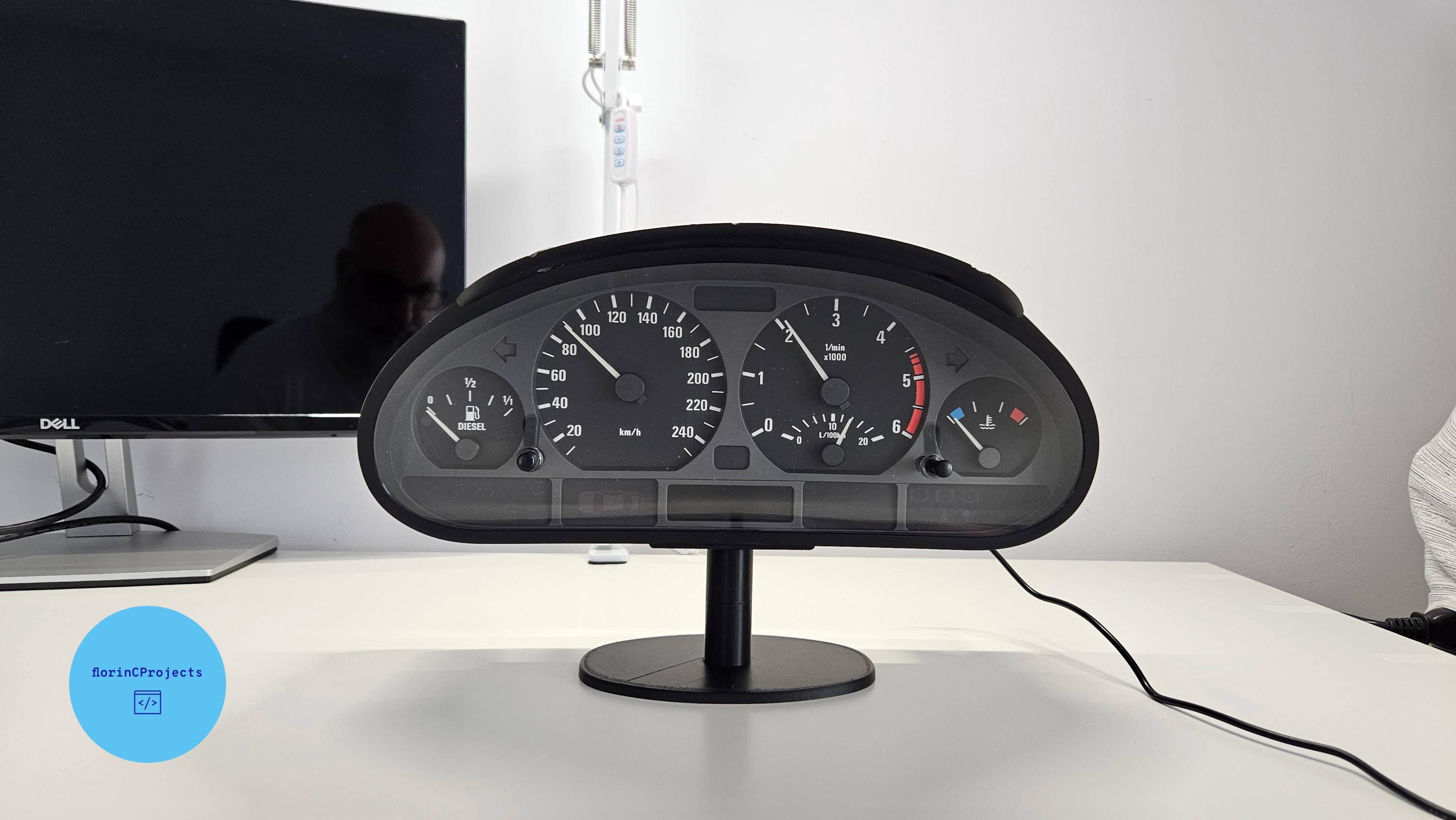 Bmw Thema Bmw Wanduhr Beleuchtet Tachometer Uhr