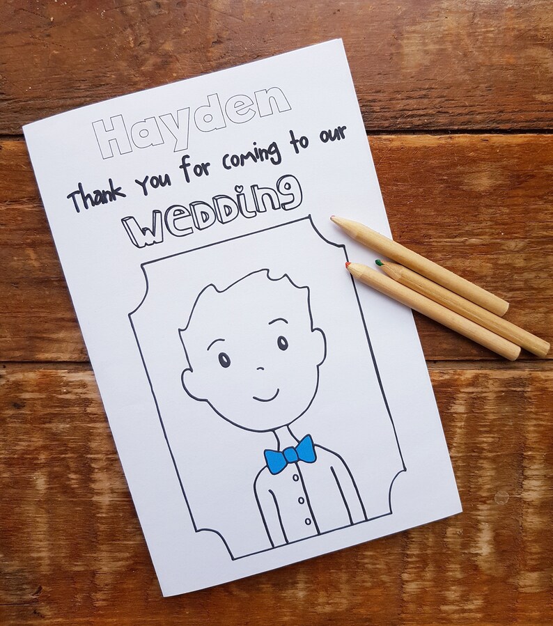 Ring Bearer Activity Book Wedding Activity Book For Boys Kids Favor Will You Be Our Ring Bearer Personalized Coloring Page For Boys - 