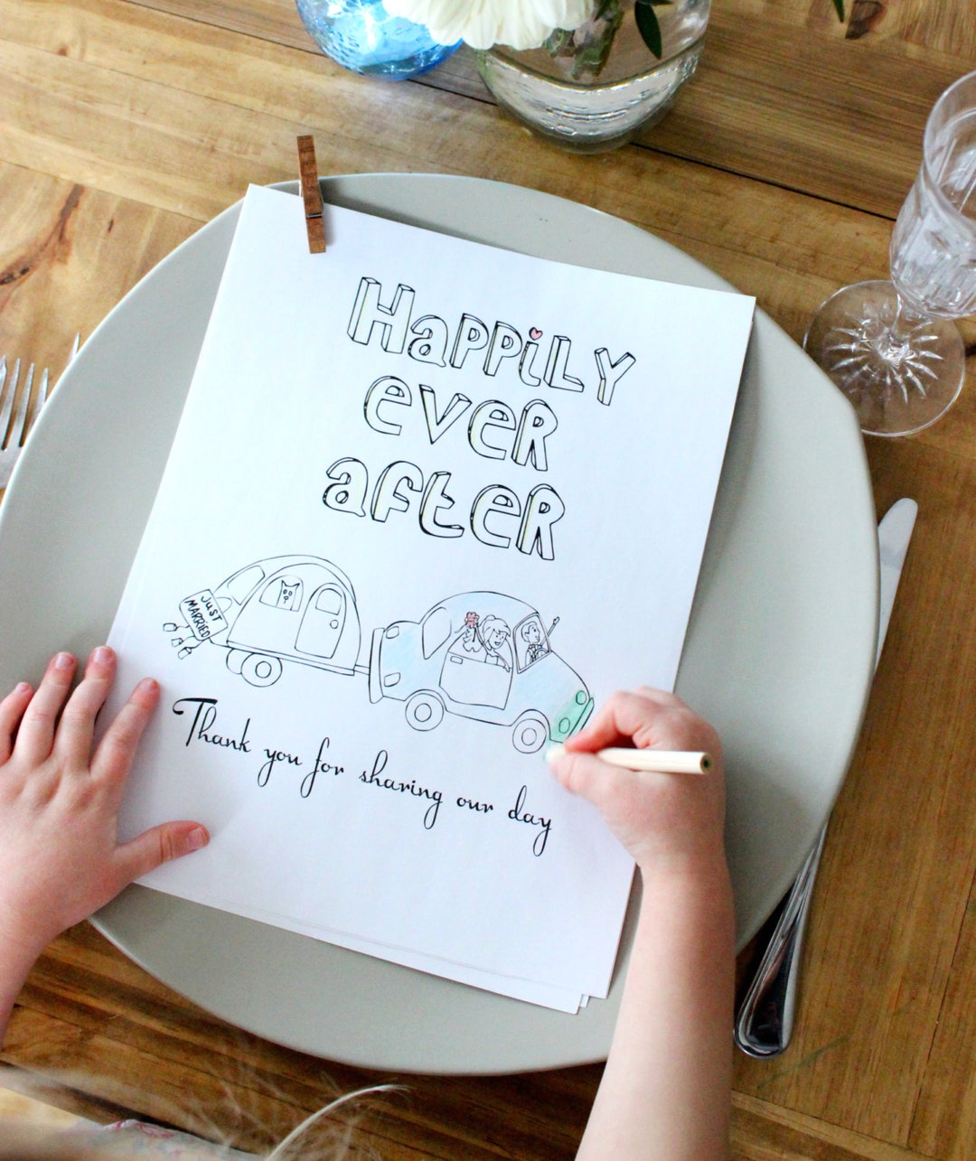 Wedding Coloring Book Kids Wedding Book Wedding Activity - Etsy