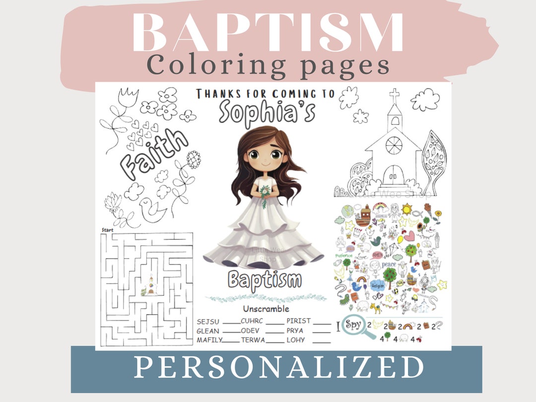 Confirmation Colouring Sheet.pdf Christening, Baptism Coloring Pages, Confirmation Activity Sheets, Kids ...