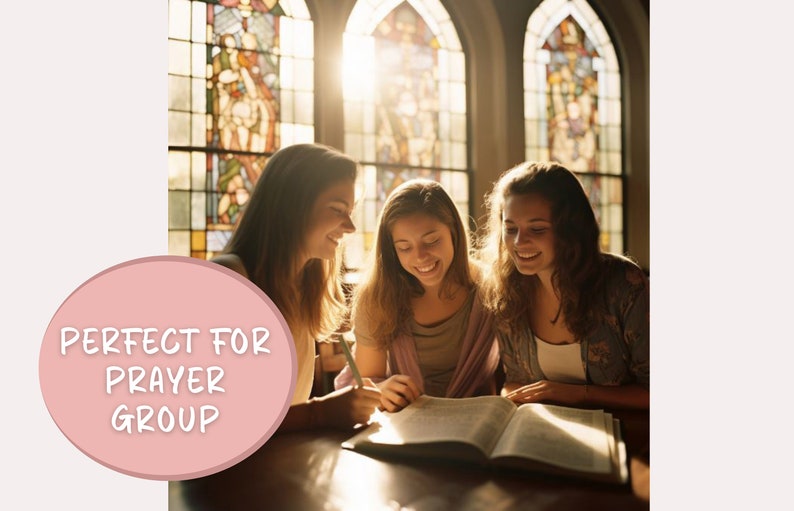 Happy women in a church