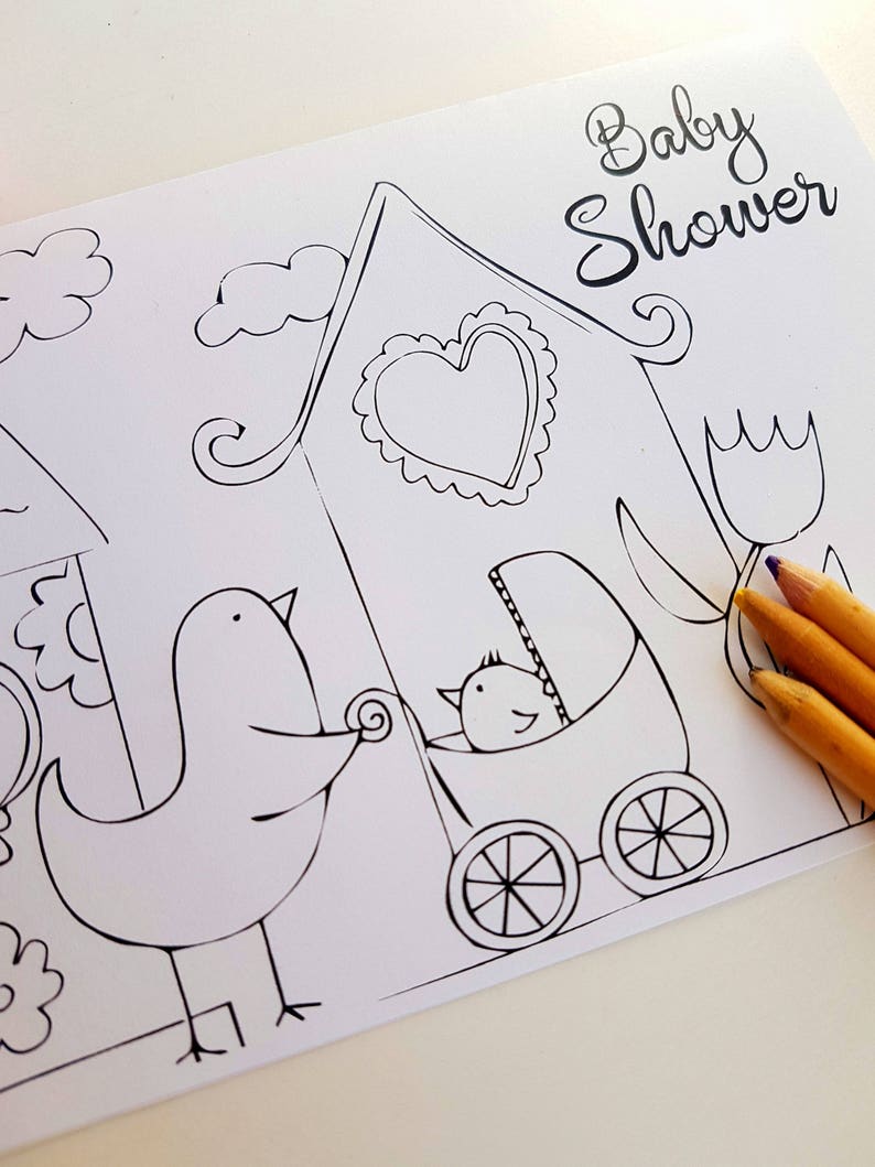 Baby Shower Game Printable Baby Shower Games Instant | Etsy