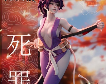 Yuzuriha+NSFW High Quality 3D Printed 12K Unassembled Figure Statue Resin Model Kit Gift Movie Lover Game Custom Action 3D Model