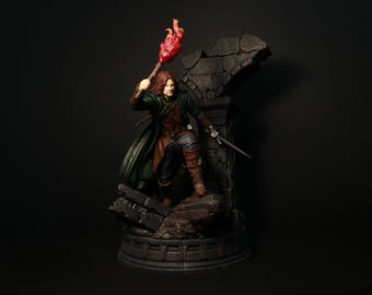 Figura de Aragorn de 260 cm pintada o sin pintar de alta calidad para impresora, modelo de regalo para amantes de las películas, juego, figura de acción personalizada, modelo 3D de cómic