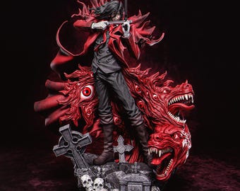 Hellsing High Quality Painted/Unpainted Figure Printer Model Gift Movie Lover Game Custom Action Figure Comic 3D Model