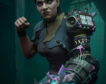 Sevika - Modelo de impresora de figuras de alta calidad, pintado/sin pintar