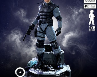 MGS 01 ソリッド・スネーク フィギュア(1/6スケール) [METAL GEAR