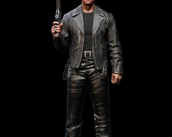 Figura de Terminator pintada/sin pintar de alta calidad para impresora, modelo de regalo para amantes de las películas, juego, figura de acción personalizada, modelo 3D de cómic