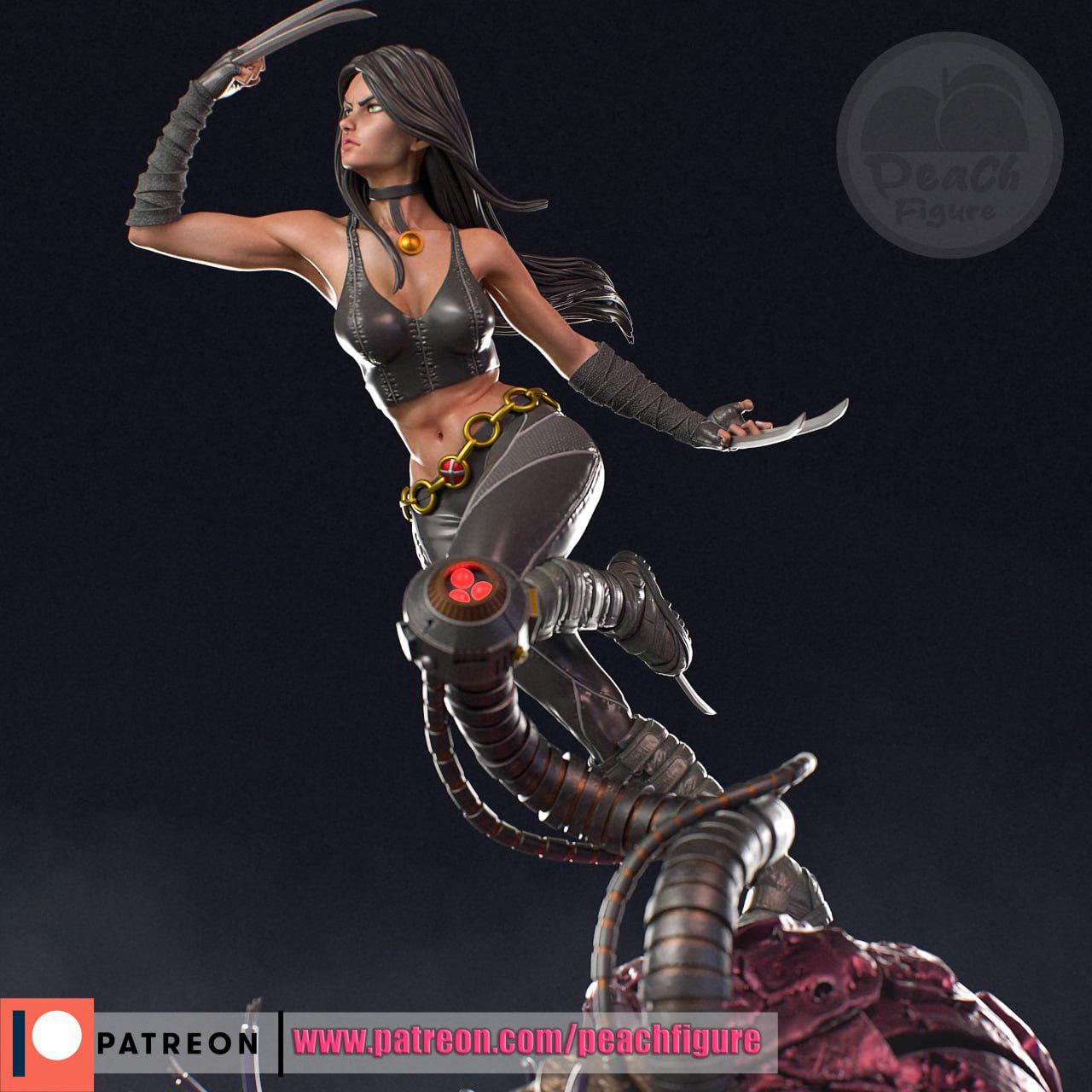 X23 Statue - Etsy