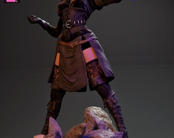 Yennefer High Quality 3D Printed 12K Unassembled Figure Statue Resin Model Kit Gift Movie Lover Game Custom Action 3D Model