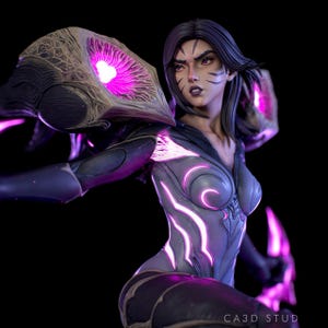 Kaisa - League of Legends Painted/Unpainted High Quality Figure Printer Model Gift Movie Lover Game Custom Action Figure Comic 3D Model