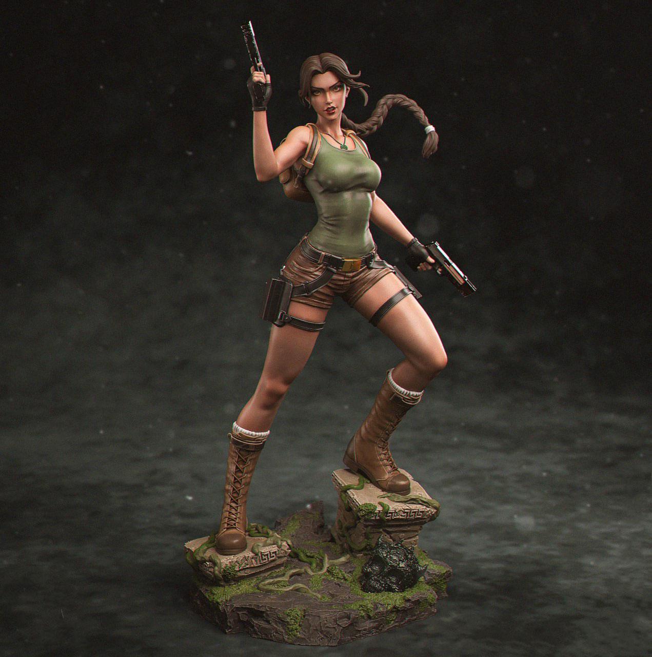 How I created a one of a kind Lara Croft (Tomb Rider) | HeXtian