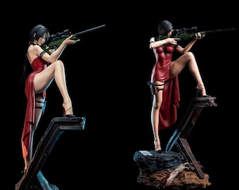 Ada Wang High Quality Painted/Unpainted Figure Printer Model Gift Movie Lover Game Custom Action Figure Comic 3D Model