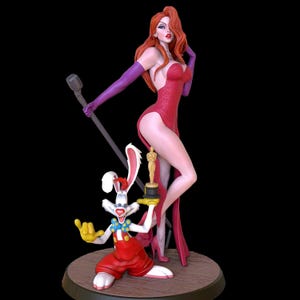 Jessica rabbit figure - Etsy 日本